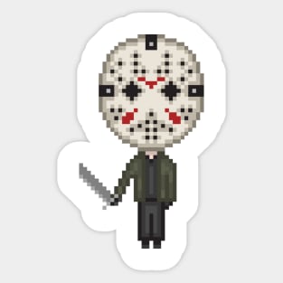 Jason Voorhees from Friday the 13th (Movie) Sticker